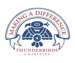 Thunderbirds Charities logo - Making a Difference
